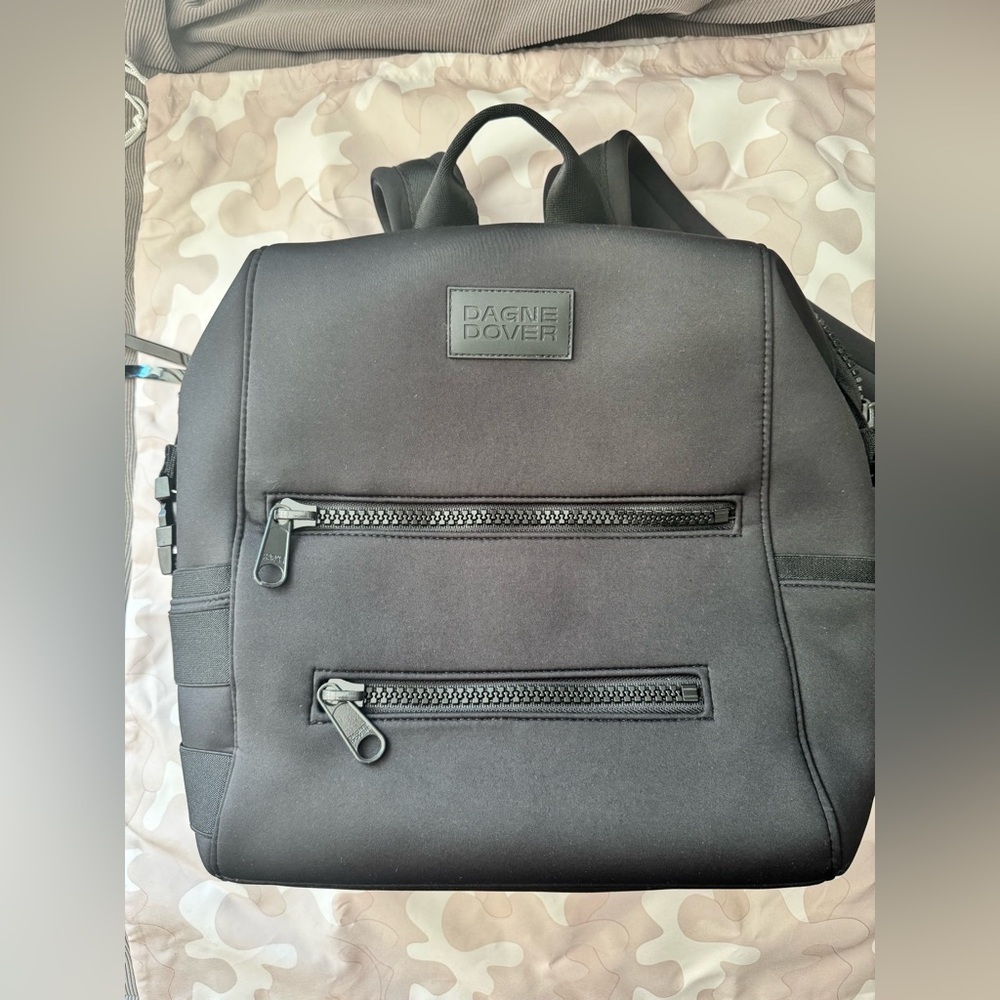 Dagne Dover Indi Neoprene Diaper Backpack Black Onyx Size Medium